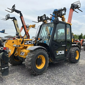 Manipulador Telescópico JCB Usado para Trabajo Pesado, Construcción, Diésel, 3 Toneladas, 4x4, Neumáticos Sólidos, Todoterreno, 14 Km/h, Monomotor - Product Image 1