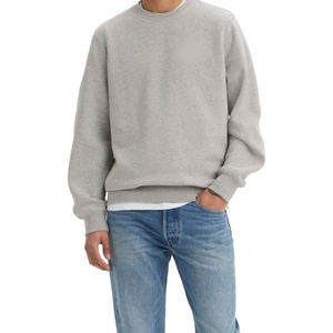 เสื้อสเวตเชิ้ตคอกลมแขนยาวทรงหลวมโอเวอร์ไซส์ผ้าฝ้ายเนื้อหนาคุณภาพสูงขายส่ง - Product Image 1