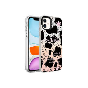 Funda de Teléfono de Cuero de Lujo Serie Marbello de SCKS para iPhone 12, Diseño de Mármol Blanco y Negro, Funda Protectora con Estilo INS - Product Image 1
