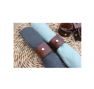 Modern Luxury Napkin Ring <b>Wedding</b> Decorative Metal Table Napkin Ring Holders Napkin Rings Set with Sale - Product Image 2