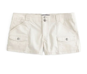 Offre Spéciale affaire taille haute femmes Denim Cargo Shorts coupe ample coton avec poches confortable vêtements quotidiens Shorts - Product Image 4