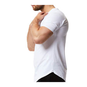 Stock de t-shirts pour hommes de gymnastique de compression imprimés pour hommes chemise d'entraînement à séchage rapide à manches courtes faite avec 90 Polyester 10 Spandex - Product Image 3