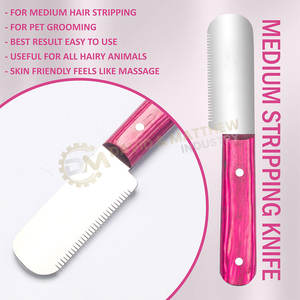 Meilleurs outils de toilettage personnalisés en acier inoxydable pour animaux de compagnie couteaux à bois à bas prix - Product Image 6