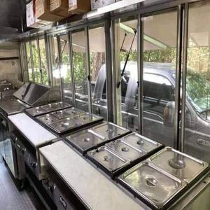 Carro de desayuno eléctrico de cuatro ruedas comercial móvil, puesto de empuje manual, camión de comida, carrito de aperitivos multifuncional - Product Image 6