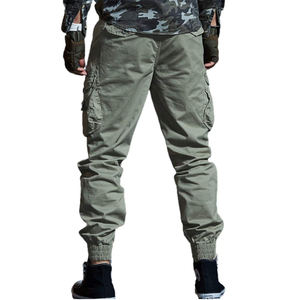 Pantalón de hombre informal ajustado hecho algodón calidad logotipo personalizado MOQ bajo superventas/pantalón de hombre de alta calidad - Product Image 3