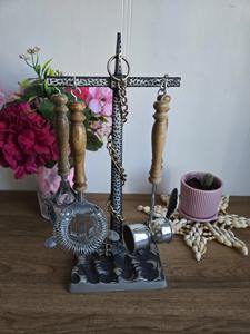 ชุดเครื่องมือบาร์ค็อกเทลแบบแขวนทันสมัย สำหรับงานปาร์ตี้ บาร์ในบ้าน คลับ ของขวัญ โอกาสต่างๆ และการตกแต่งบาร์ จากประเทศอินเดีย - Product Image 6