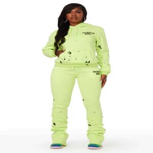 ชุดวอร์มสองชิ้นสำหรับผู้ชายชุดวอร์ม3D มีฮู้ดพิมพ์ลายพัฟฟ์ - Product Image 6