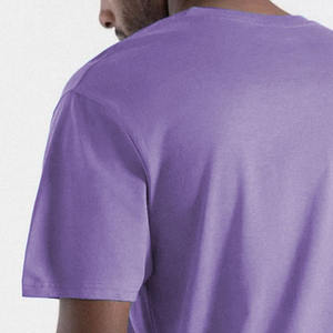 Camiseta de hombre de alta calidad Premium 100% algodón 220 gramos peso hilo teñido Streetwear estilo al por mayor liso a granel - Product Image 5