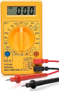 MM1NDW 220VAC Mini voltmètre monophasé Affichage LED Utilisation industrielle Jaune - Product Image 3