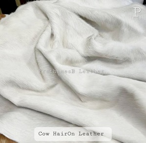 Pelo de vaca blanco Premium en cuero para sofás, muebles, Material de piel de vaca genuina, tendencia 2024, Exportación duradera, calidad Premium - Product Image 5