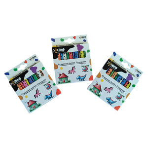 Crayones Triangulares de Colores, Paquete de 12 Piezas - Product Image 3