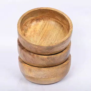 Acacia Wooden <b>Salad</b> <b>Bowls</b> Sets <b>Large</b> <b>Bowls</b> With Food Safe Wood Coating <b>bowl</b> Type Wood by glowin fashion - Product Image 2