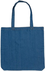 Sac en jean stockage quotidien fêtes appropriées cadeau sac à provisions réutilisable fabriqué en matériau de haute qualité avec logo personnalisé - Product Image 6