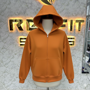 Bon matériel, services ODM, meilleure vente, sweat à capuche avec fermeture éclair, imprimé, fabriqué en usine, à bas prix, sweats à capuche pour hommes - Product Image 1