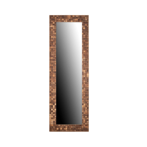Nouveau design rustique naturel coquille de noix de coco incrustation miroirs décor mur maison décoration intérieure en gros du Vietnam - Product Image 3
