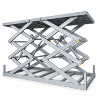 Plateforme de chargement hydraulique robuste pour entrepôt, stable, durable, sur mesure, élévateur à ciseaux fixe