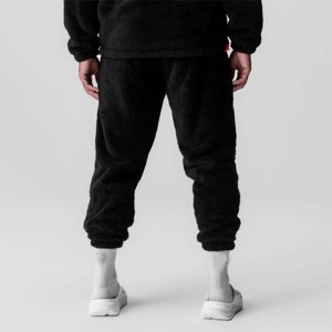 Pantalones deportivos para hombre-Joggers atléticos cómodos y elegantes con cintura con cordón y bolsillos para uso diario - Product Image 2