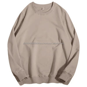 Nueva llegada personalizado impreso bordado cuello redondo sudadera Venta caliente patrón sólido poliéster algodón para la temporada de otoño - Product Image 6