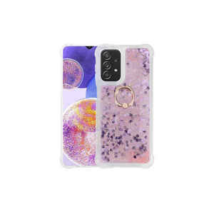 Étui de protection en silicone liquide électro-plaqué doré de la série XS Premium pour Samsung pour Galaxy A23 MRSA Milce Series - Product Image 2