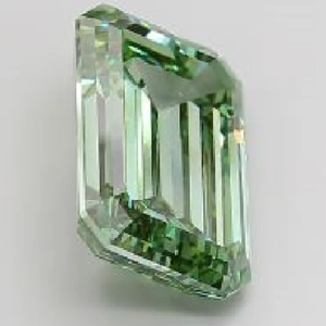 เพชรที่เจียระไนแบบมรกตสีเขียวสดใส3ct หรูหราผ่านการรับรองด้านความคมชัดของเพชรแบบหลวมที่ผ่านการรับรอง IGI สำหรับการทำเครื่องประดับ - Product Image 3