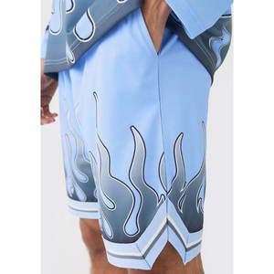 Pantalones Cortos de Baloncesto de Malla Estilo Vintage Personalizados para Hombre, Pantalones Cortos Deportivos Lisos para Gimnasio, Ropa Deportiva Transpirable de Alta Calidad - Product Image 6