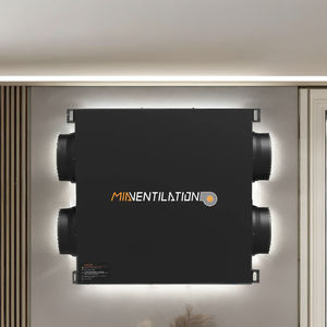 Ventilation à <span class=keywords><strong>double</strong></span> <span class=keywords><strong>flux</strong></span> domestique pour l'air frais, matériau en acier galvanisé, unité de traitement d'air flexible, unité HRV d'air frais domestique - Product Image 1