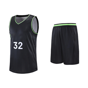 Uniforme de basket-ball sans manches à couverture complète grande taille personnalisé sublimation tissu doux en tricot 100% polyester pour l'entraînement respirant - Product Image 1