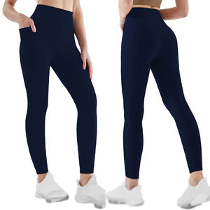 Leggings de fitness pour femmes, vêtements de sport, pantalons de yoga à motif solide, vêtements de yoga pour femmes en gros - Product Image 3