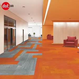 Factory Wholesale Office Use Fireproof Commercial High Quality Carpet Tile Floor