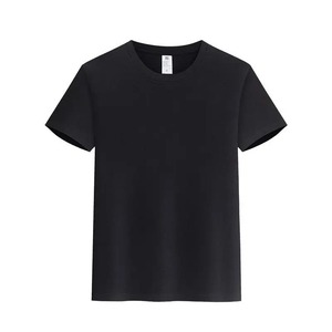 T-shirt à manches courtes 100 % coton épais, logo personnalisé imprimé, tenue de travail d'entreprise, culture d'équipe, col décontracté, été, écologique - Product Image 6
