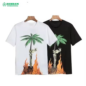 Nueva llegada Plain Tie Dye Oversized Twin Drop Shoulder hombres camiseta suelta ajuste personalizado Casual ropa camiseta para hombres - Product Image 4