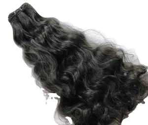 HUMAN HAIR REMY VIRGIN BODY WAVE UNPROCESSED HAIR WITH BLACK and BROWN COLOURS - Product Image 1