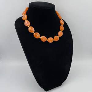 Collar de Cuentas de Resina Ecológicas, Estilo Vintage Moderno, en Varios Tamaños, Atractivo para Bodas, Fiestas de Compromiso, Navidad y Uso en la Oficina - Product Image 1