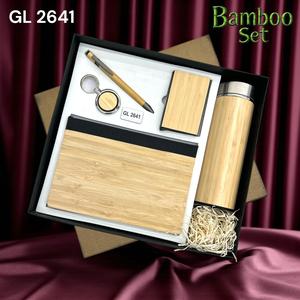 Set de Regalo Promocional para el Día del Padre, Cuaderno de Cuero A5, Soporte Metálico Plegable para Móvil, Bolígrafo, Tarjetero, Logotipo Personalizado - Product Image 3