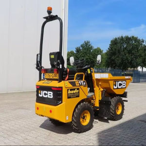 Mini-chargeuse JCB d'occasion 4x4 à roues motrices, remorque benne, chargeuse frontale compacte pour travaux de construction et agricoles - Product Image 5