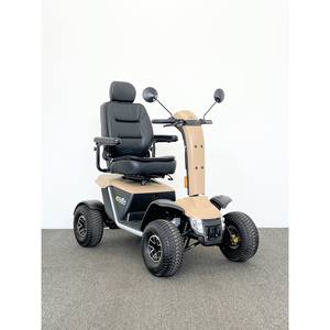 Pride Ranger (2023) - Scooter Todoterreno de Alta Resistencia de 8 MPH, Autonomía de 24 Millas, Totalmente Reacondicionado, Baterías Nuevas, Color Beige para Personas con Discapacidad - Product Image 5