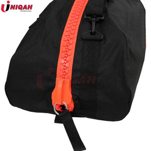 กระเป๋า2in1ศิลปะการต่อสู้ไนลอน Adiacc052สีดำ/คะนองแดงขนาดใหญ่ออกแบบได้ตามต้องการสำหรับผู้ชายผู้หญิง - Product Image 5