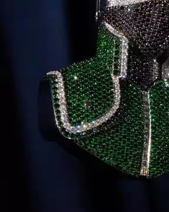 Premium Quality 3A Large Joker Cartoon Pendant CZ Hop Hip Iced <b>Simulated</b> <b>Diamond</b> Customized Gift Available at Affordable Price - Product Image 3