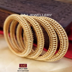 Brazaletes de latón de diseñador de lujo para mujer, joyería chapada en oro elegante y de moda, perfecta para fiestas y eventos especiales - Product Image 5