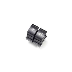 <b>Chrome</b> Seat Auto <b>Switch</b> with Double Window Opening Button for Ibiza 2009-2012 5K3959857A - Product Image 3