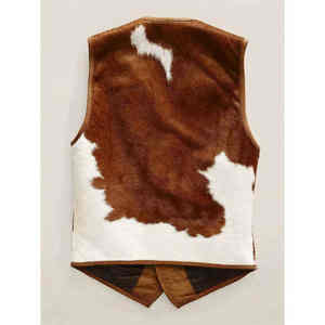 Customized <b>Leather</b> Vest Men Retail Ready Packaging for International Sales Made in Pakistan - Product Image 2