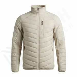 Veste matelassée légère et chaude de qualité, parka d'hiver pliable, manteau hybride de randonnée, vêtements d'extérieur pour les voyages, les déplacements quotidiens, thermique, vêtements d'extérieur pour hommes - Product Image 1