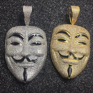 Pendentif en diamant Moissanite VVS en argent 925 certifié IGI pendentif croix Hip Hop personnalisé plaqué or blanc 14 carats pour hommes - Product Image 4