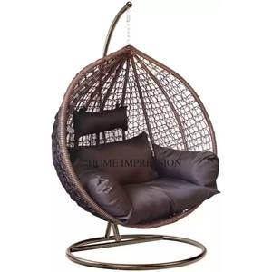 Hermoso Columpio de metal para exteriores para jardín y asientos al aire libre con diseño clásico y construcción de metal duradera para un uso duradero - Product Image 3