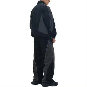 Conjunto de Chaqueta y Pantalones Cortos Deportivos 2 en 1, Personalizados, Ligeros, de Poliéster/Nailon, Resistentes al Viento, para Hombre - Product Image 6