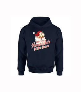 Sudadera con capucha de algodón regular personalizada Sudadera roja Logotipo personalizado Casa Sudadera con capucha unisex - Product Image 1