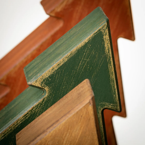 New Design Ornament Christmas <b>Gift</b> Xmas Decorations Christmas Wooden Tree Festive Holiday Ornaments - Product Image 3