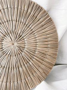 Manteles minimalistas de algas marinas hechos a mano y posavasos para decoración de comedor, embalaje de cartón ecológico - Product Image 2