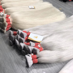 Comercio a granel de cabello a granel ruso 100% cabello humano vietnamita cabello virgen crudo de alta calidad - Product Image 1