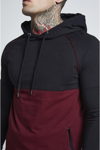 Precio más vendido Logo personalizado Hombres Chándales Nuevo diseño único Hombres Jersey Sweatsuit Street Wear Hombres Pullover Sweatsuit - Product Image 5